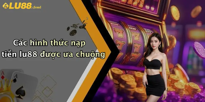 Các hình thức nạp tiền lu88 được ưa chuộng
